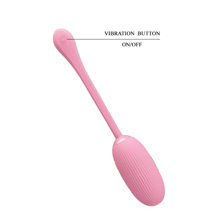 Jajko wibrujące Pretty Love Doreen 3 fioletowe silikonowe z app USB 19cm - obrazek 7