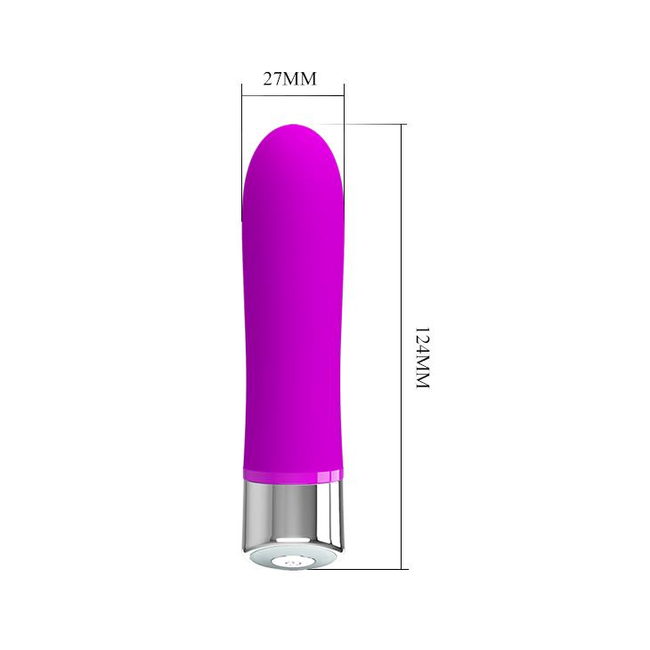 Wibrator silikonowy Pretty Love Sampson fioletowy 12 funkcji - obrazek 3
