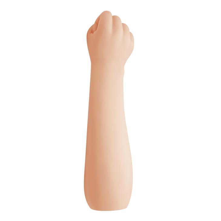 Realistyczne dildo pięściowe Pretty Love cieliste 36 cm wodoodporne - obrazek 2